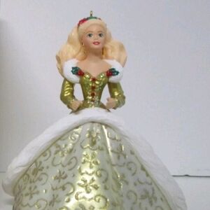 Lot Of 5 Holiday Barbie Ornaments